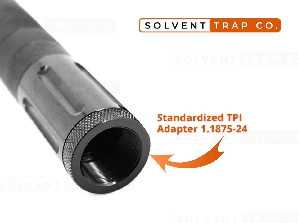 Muzzle Device Adapter 1.375-24 TPI (Male) to 1.1875-24 TPI (Female)  